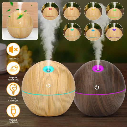 USB Aroma Humidifier Essential Oil Diffuser